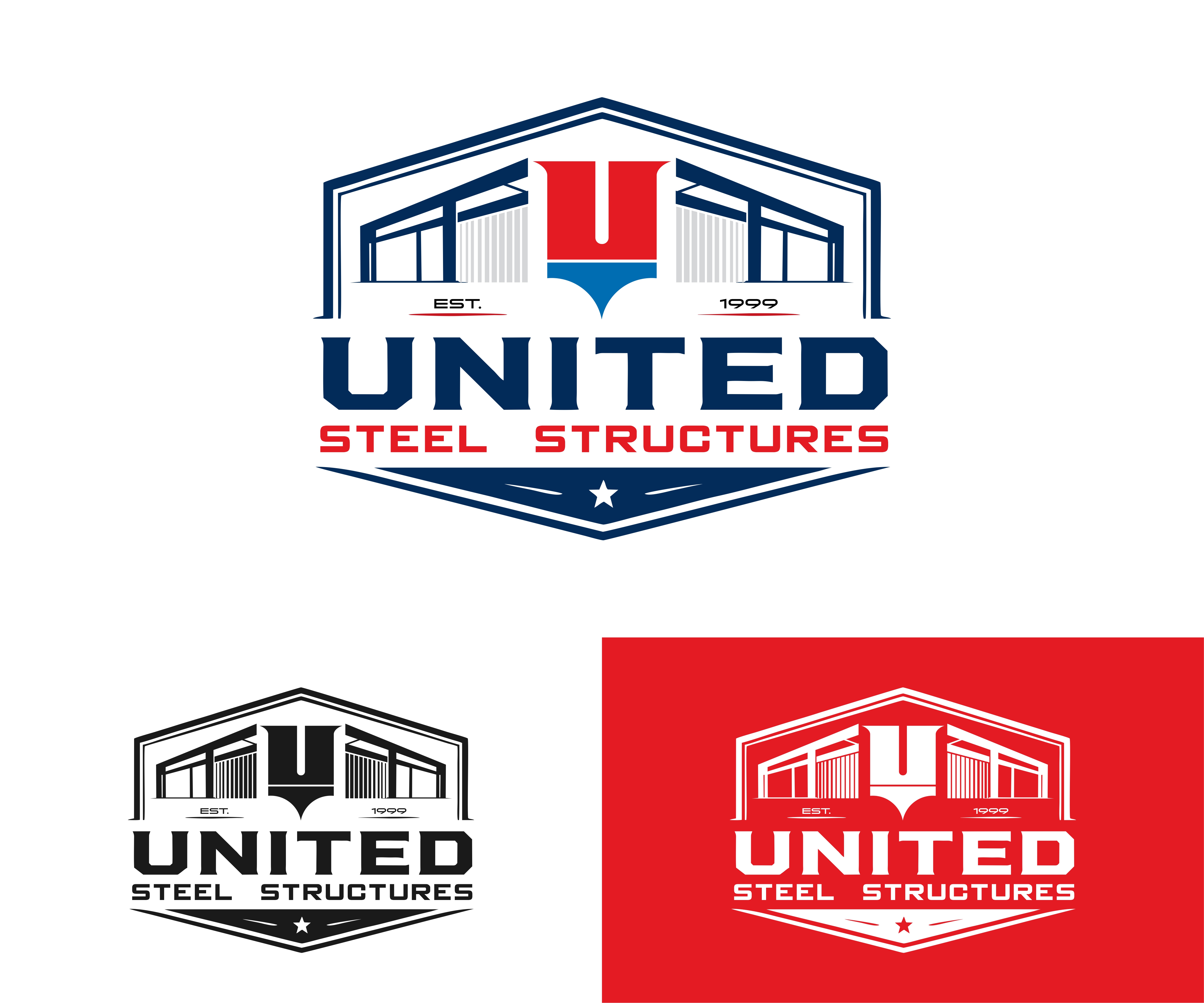 Logo Design by itadori yanto for United Steel Structures, Inc.  | Design #37267566