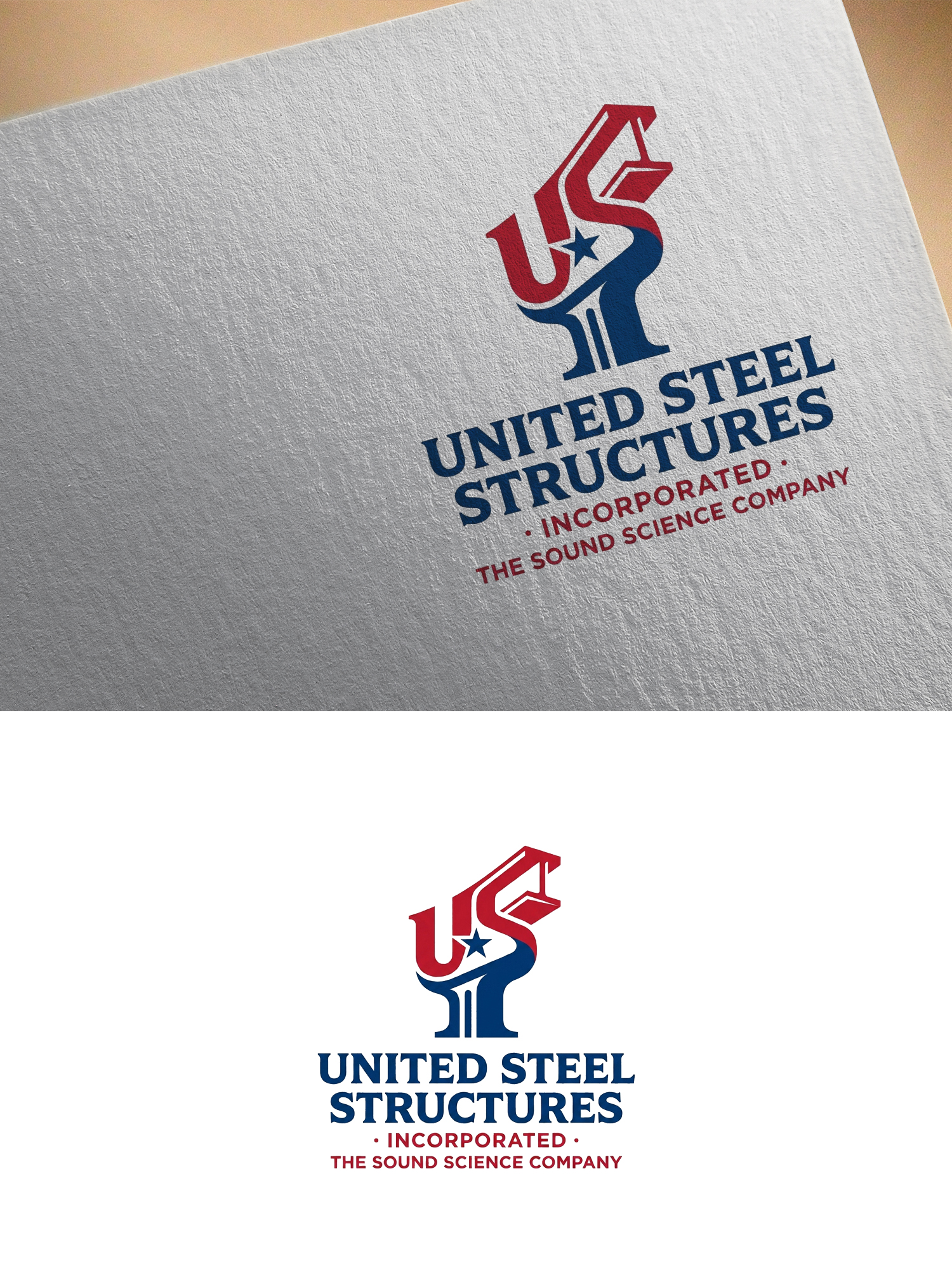 Logo Design by LogoLoot for United Steel Structures, Inc.  | Design #37270353