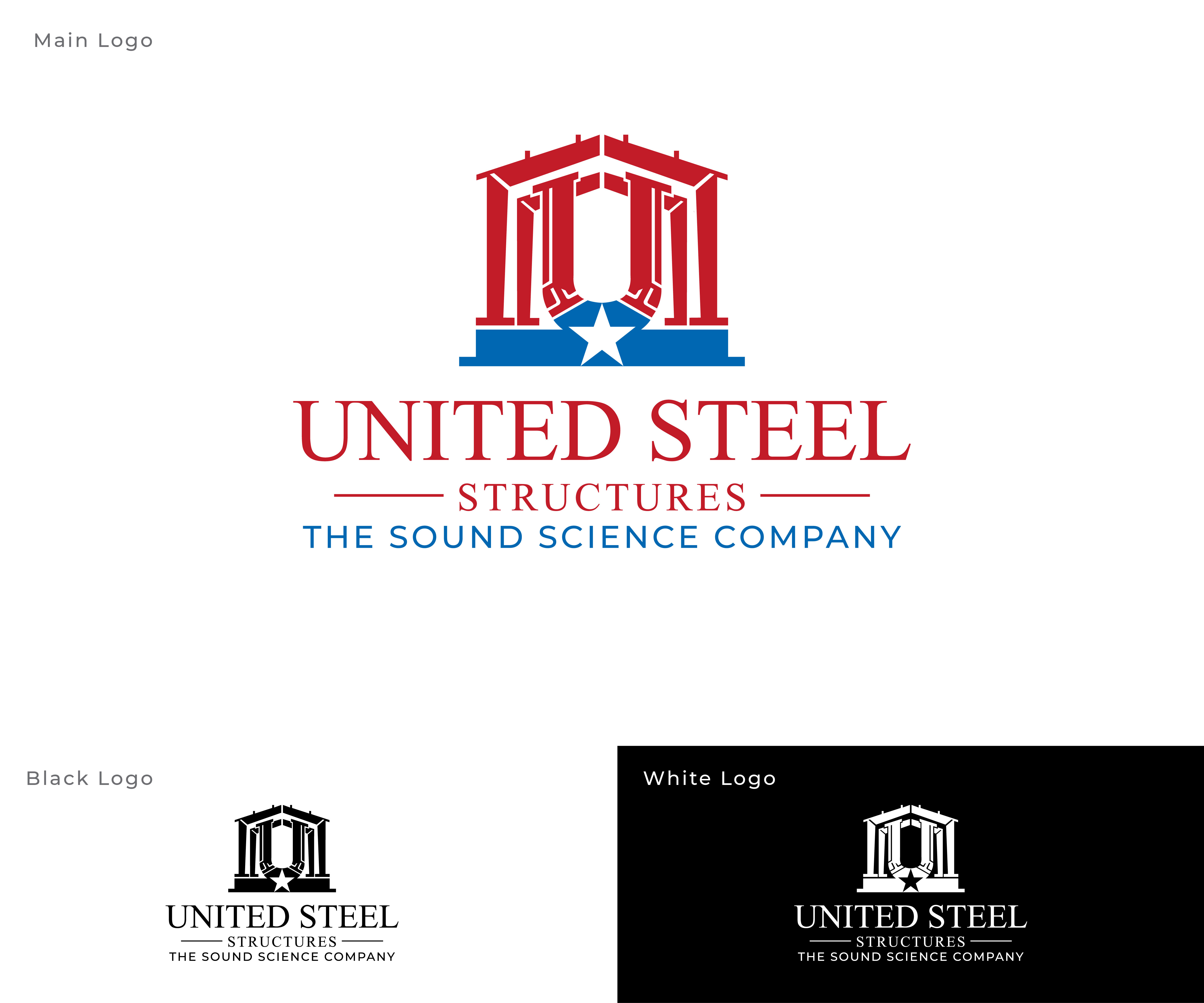Logo Design by Jack Designz for United Steel Structures, Inc.  | Design #37268074