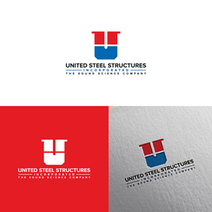 Logo Design by 4tech services for United Steel Structures, Inc.  | Design: #37268747
