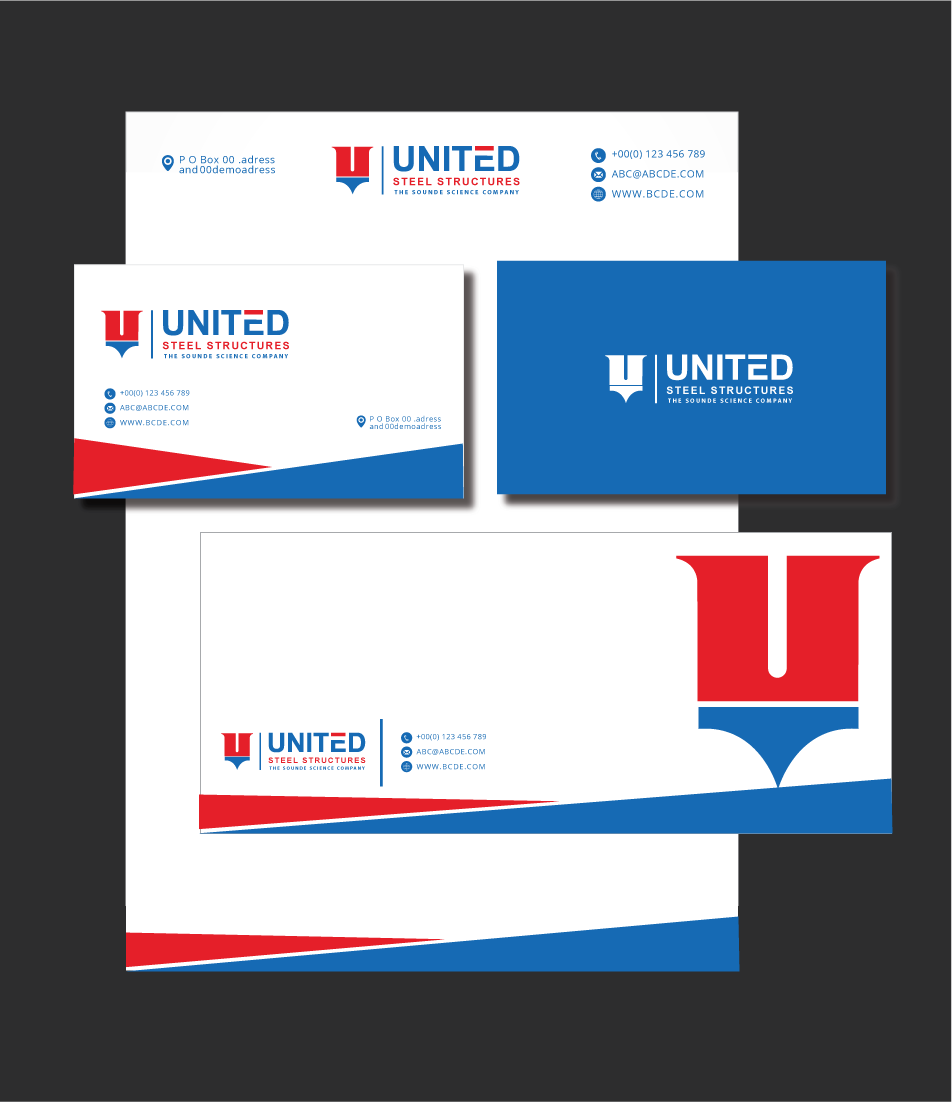 Logo Design by zebronicgraphic for United Steel Structures, Inc.  | Design #37292940