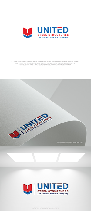 Logo Design by zebronicgraphic for United Steel Structures, Inc.  | Design: #37339319