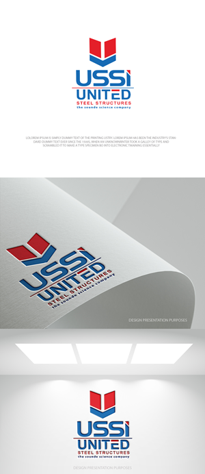 Logo Design by zebronicgraphic for United Steel Structures, Inc.  | Design: #37339672