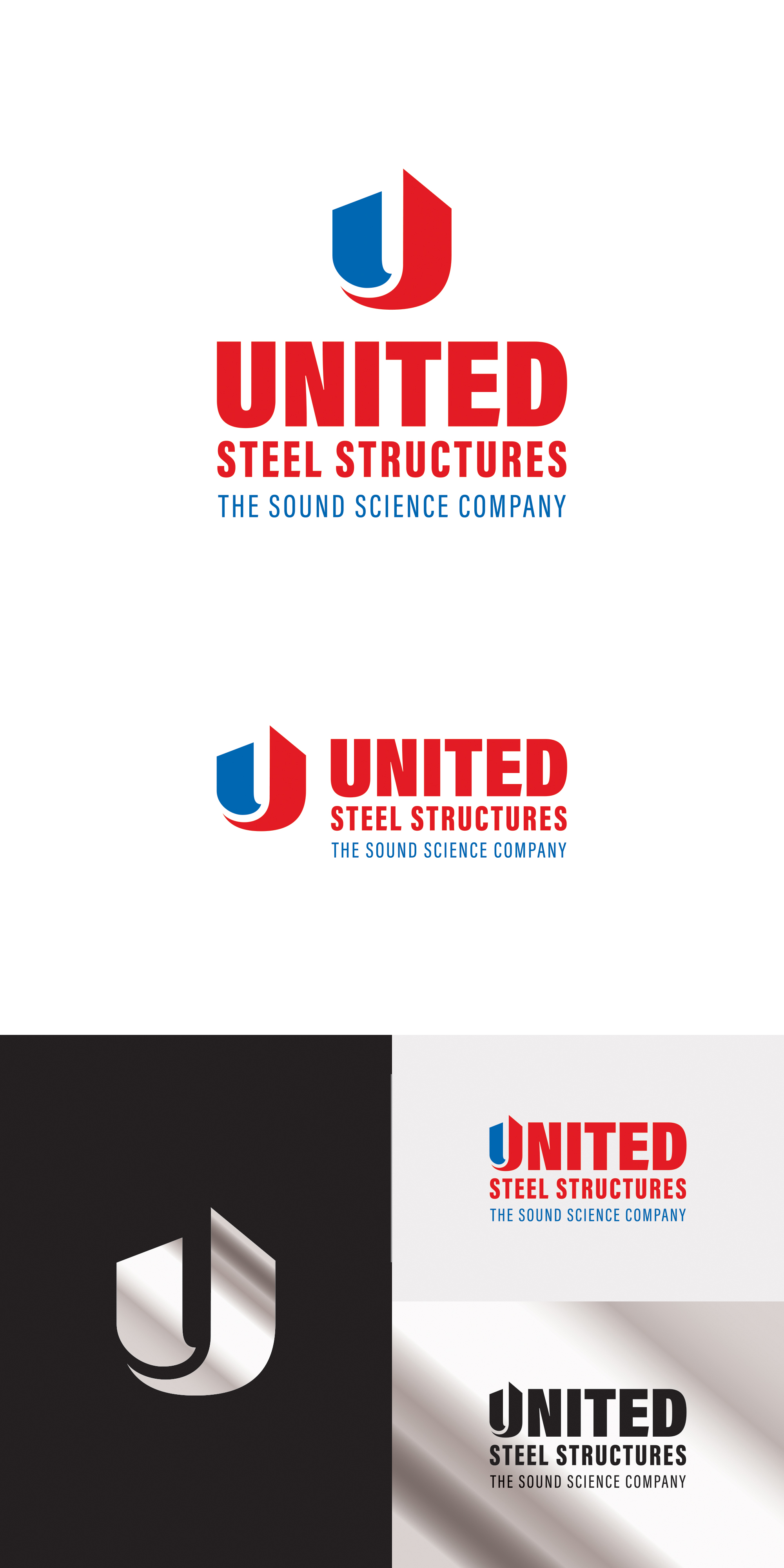 Logo Design by TonyTet for United Steel Structures, Inc.  | Design #37289872