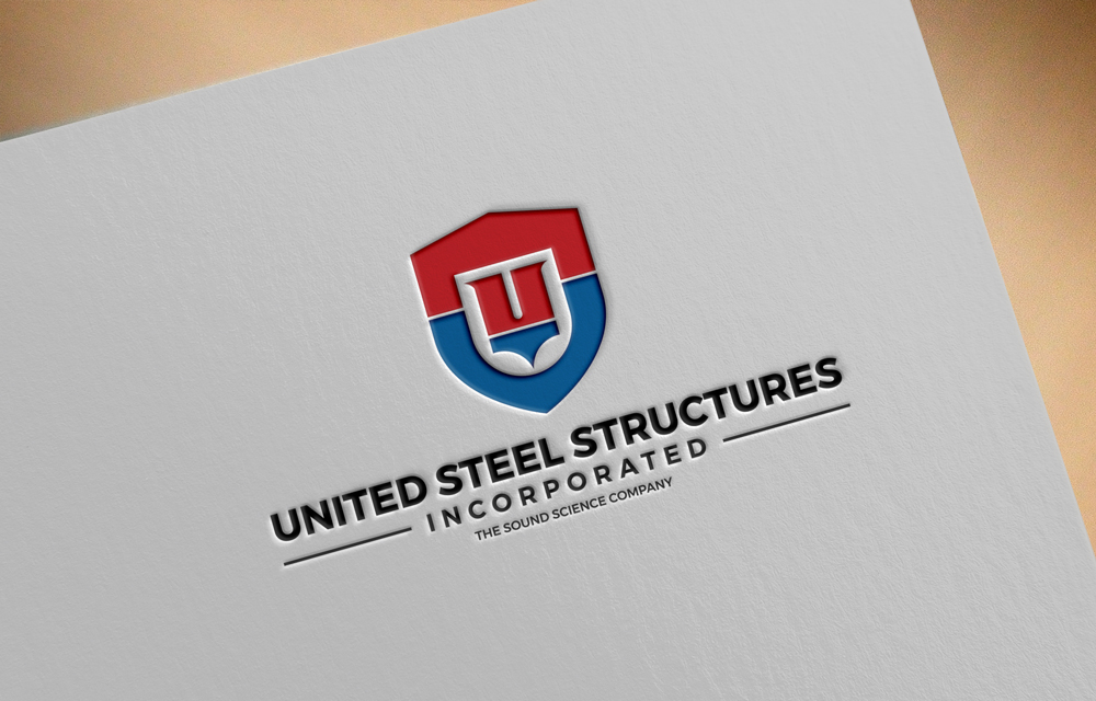 Logo Design by Znuj Esilas for United Steel Structures, Inc.  | Design #37270578