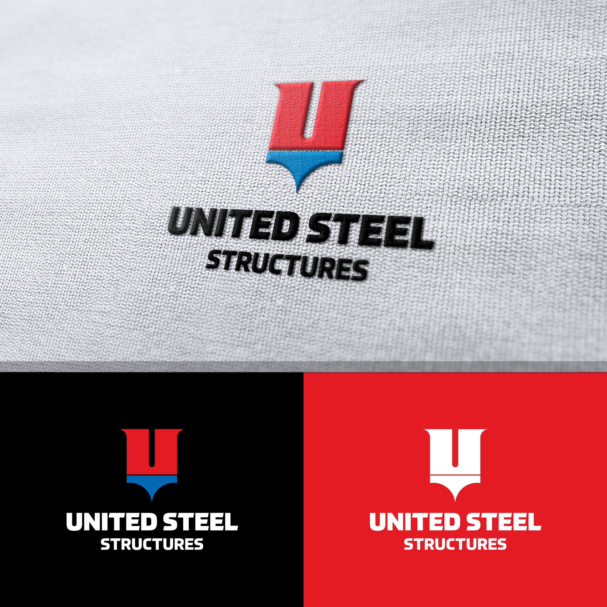 Logo Design by futony for United Steel Structures, Inc.  | Design #37275220