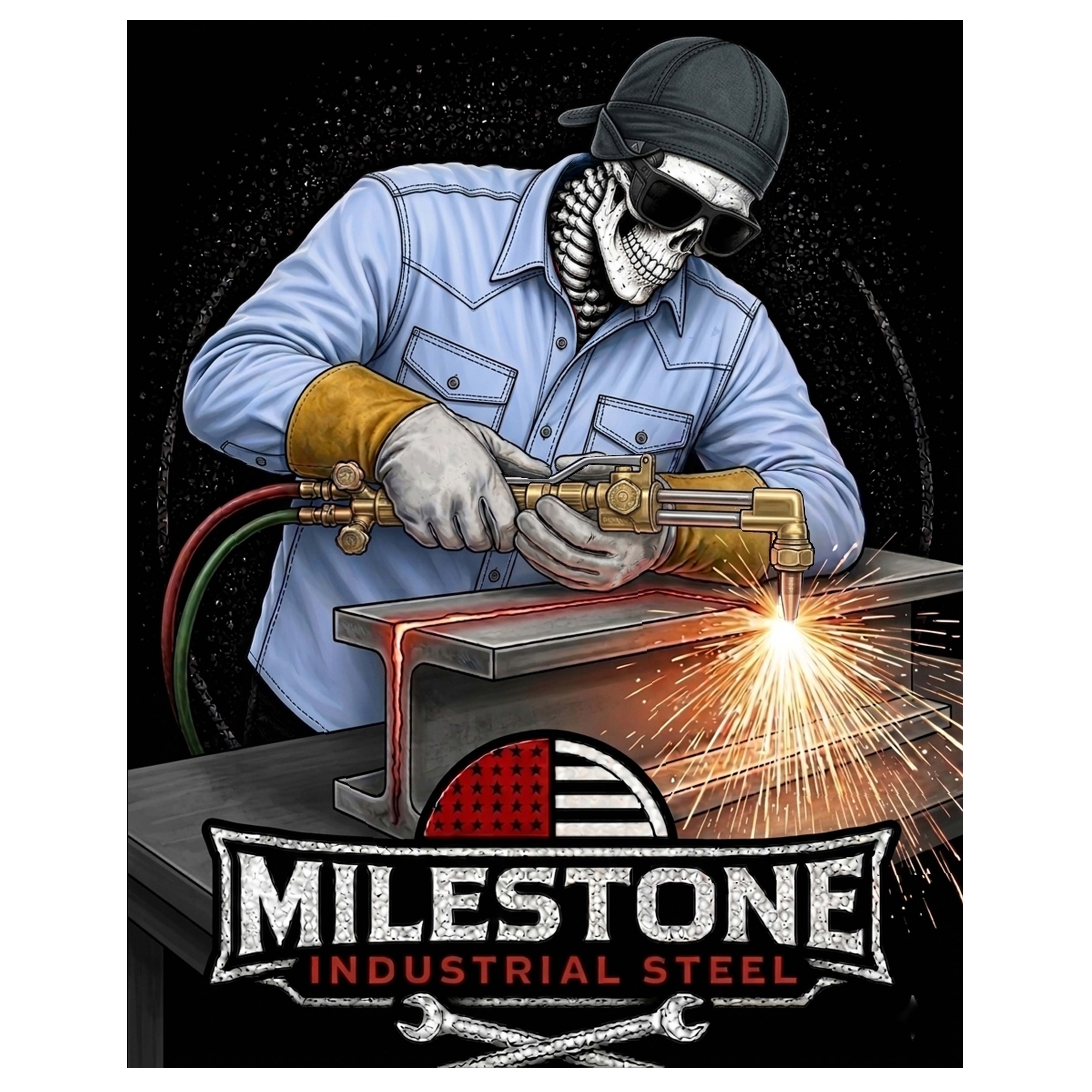 Grafik-Design von onze design für Milestone Industrial Steel  | Design #37272977
