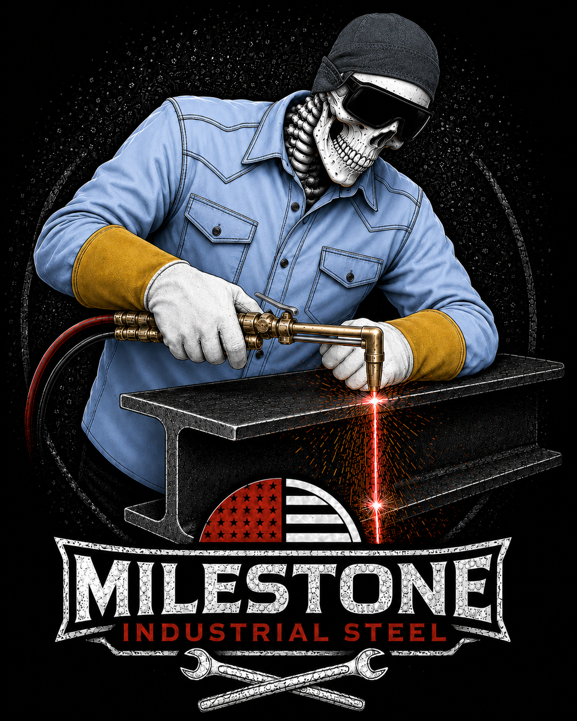 Diseño Gráfico por -sae- para Milestone Industrial Steel  | Diseño #37270916
