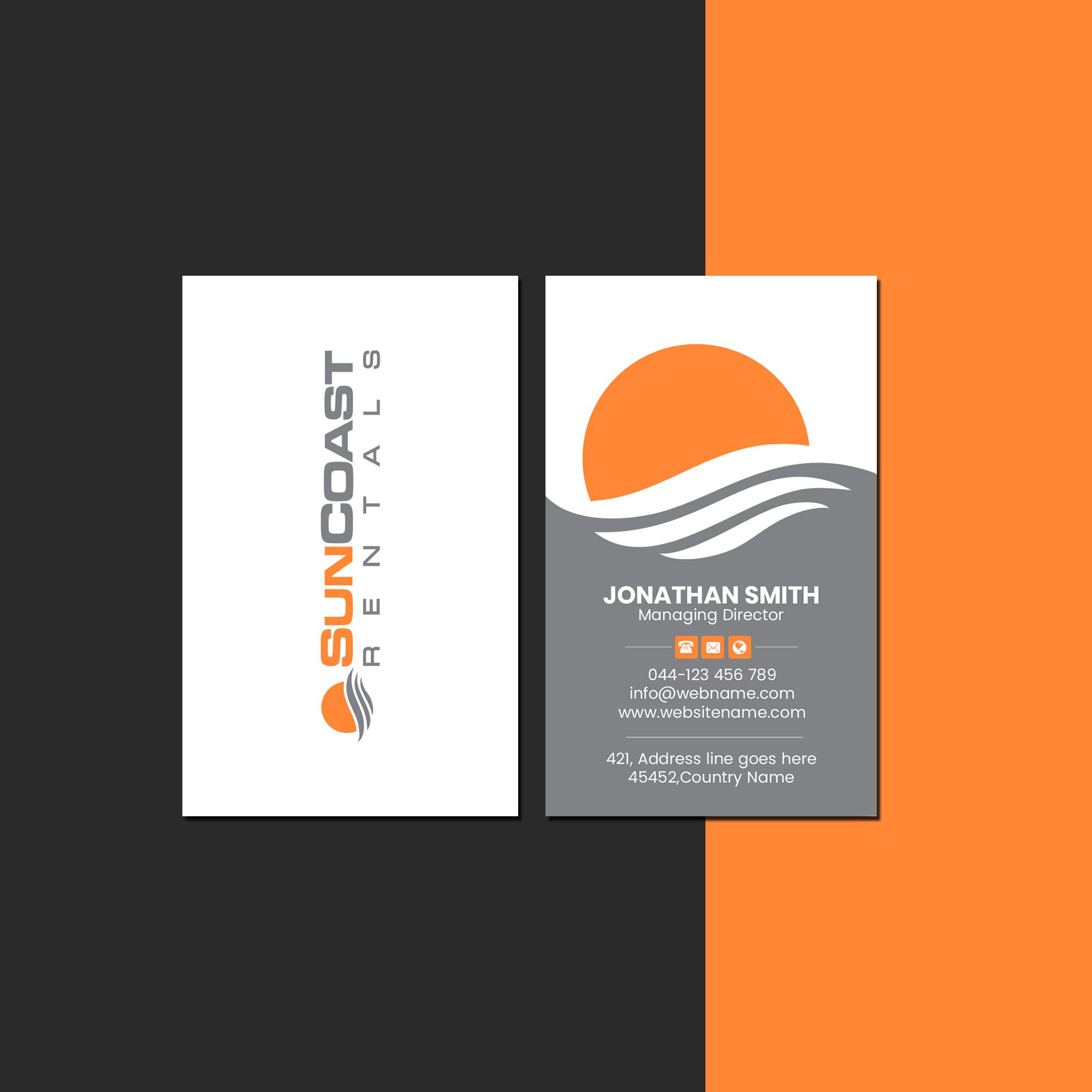 Business Card Design by Creations Box 2015 for this project | Design #37276569