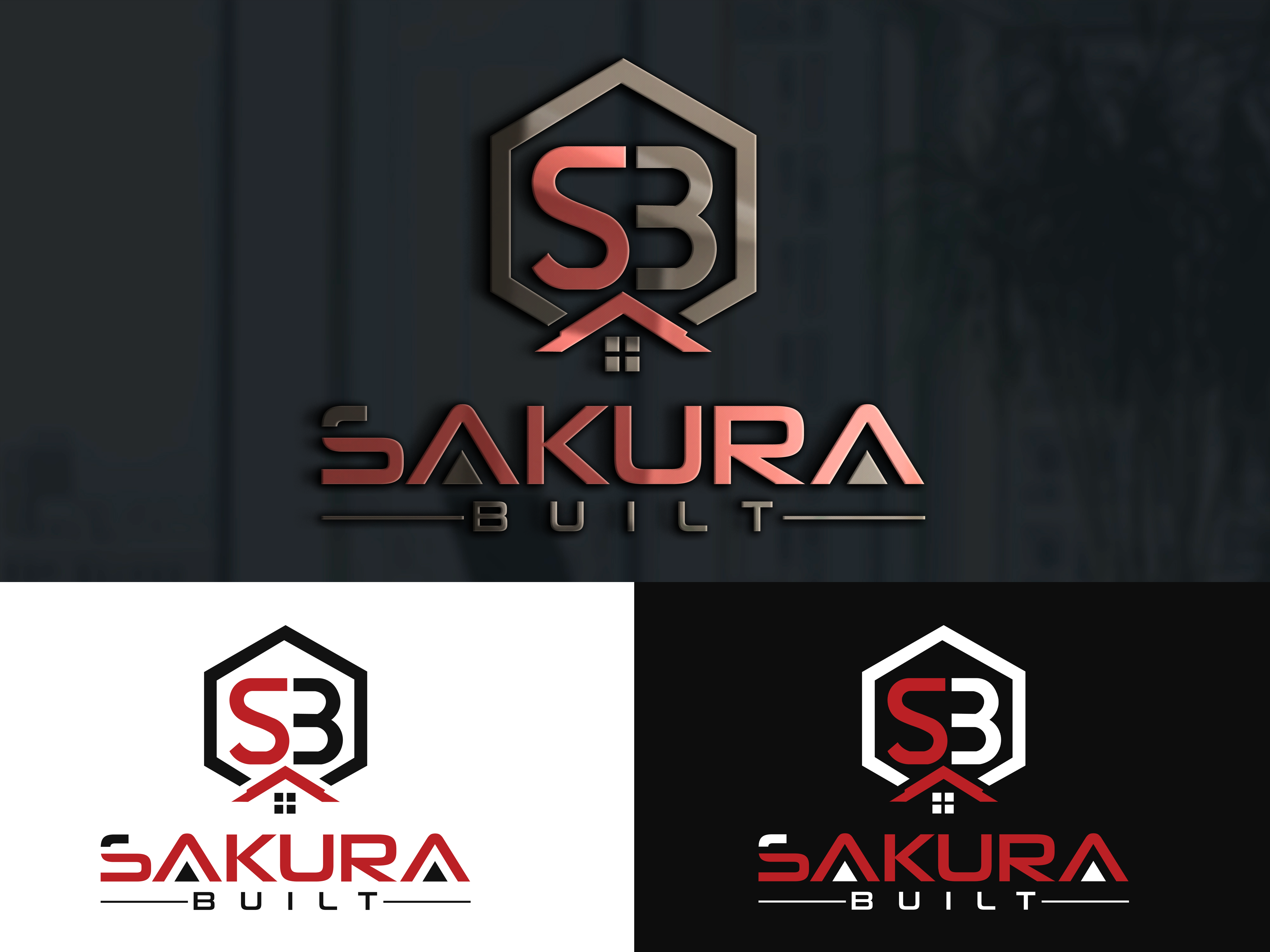 Logo-Design von DesignerShahadat für Sakura Built | Design #37272774