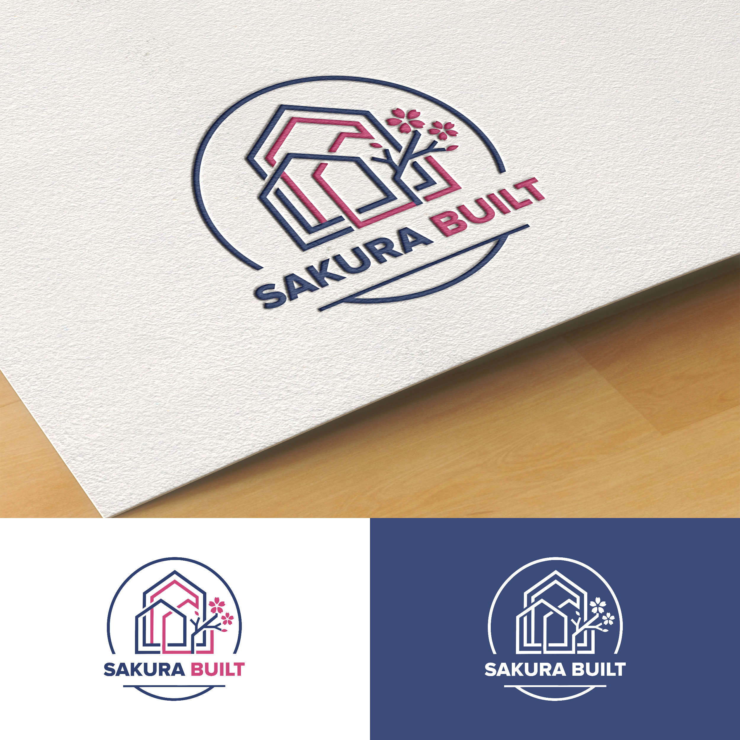 Diseño de Logo por -ACE- para Sakura Built | Diseño #37273640