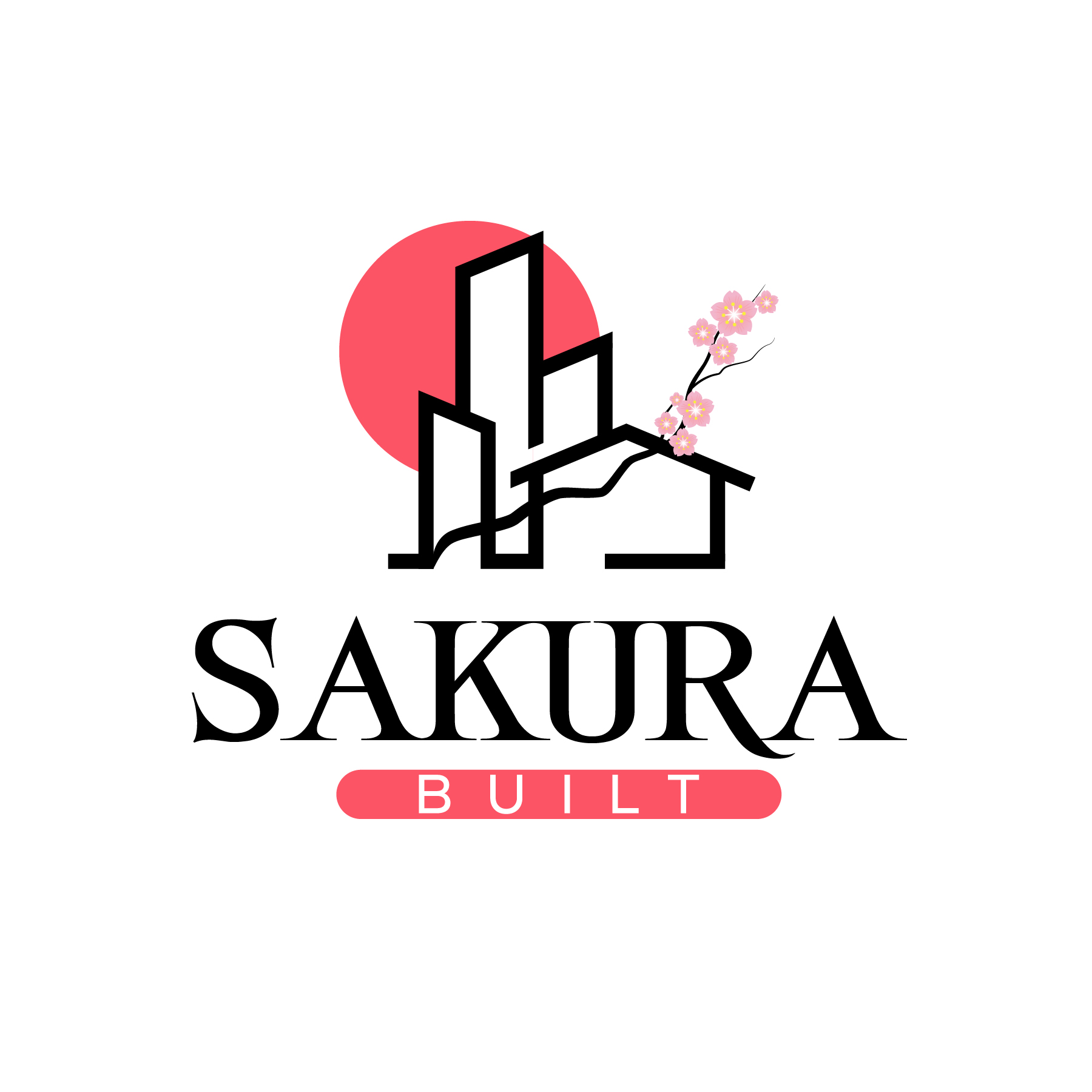 Diseño de Logo por debdesign para Sakura Built | Diseño #37272475