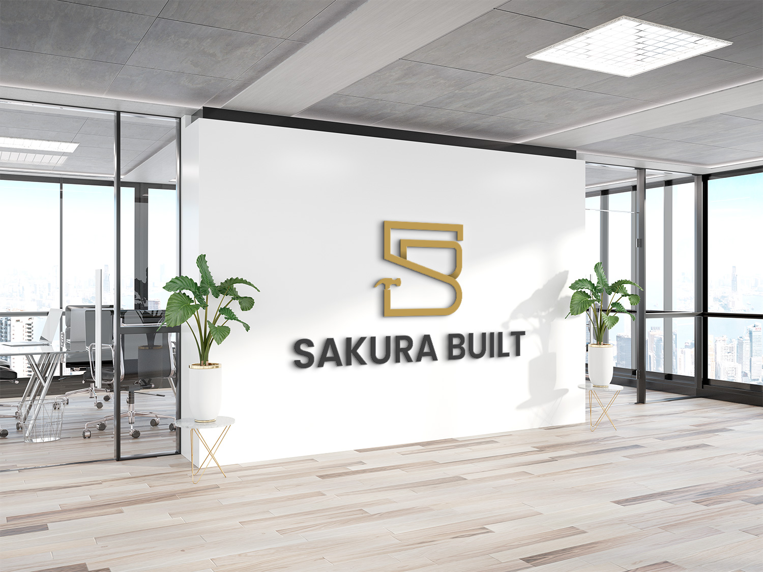 Diseño de Logo por Deziners Zone para Sakura Built | Diseño #37273574