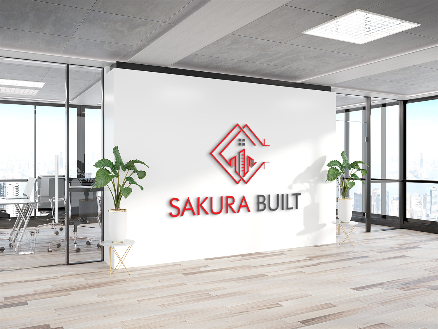 Diseño de Logo por Deziners Zone para Sakura Built | Diseño #37273575