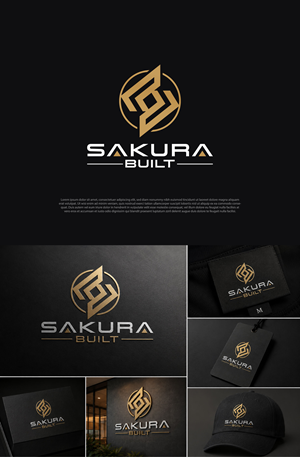 Diseño de Logo por aexoagency para Sakura Built | Diseño: #37273271