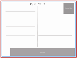 Postcard Design by Amit Roy for this project | Design #3143197