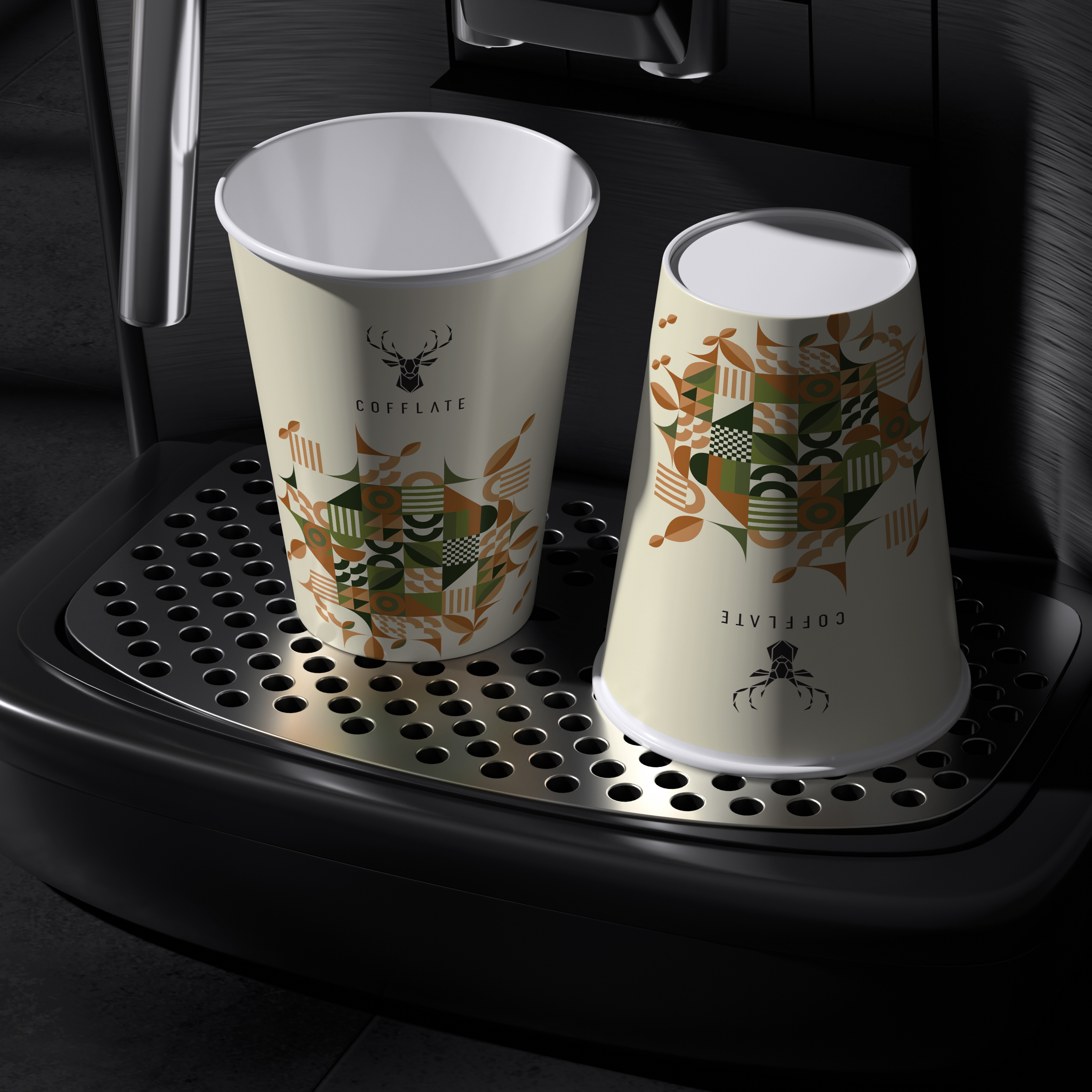 Tasse- und Becher-Design von Osama Soliman für COFFLATE | Design #37295855