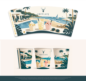 Tasse- und Becher-Design von Zonda Studio für COFFLATE | Design: #37287507