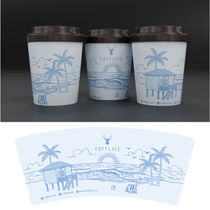 Tasse- und Becher-Design von Alike für COFFLATE | Design #37299669