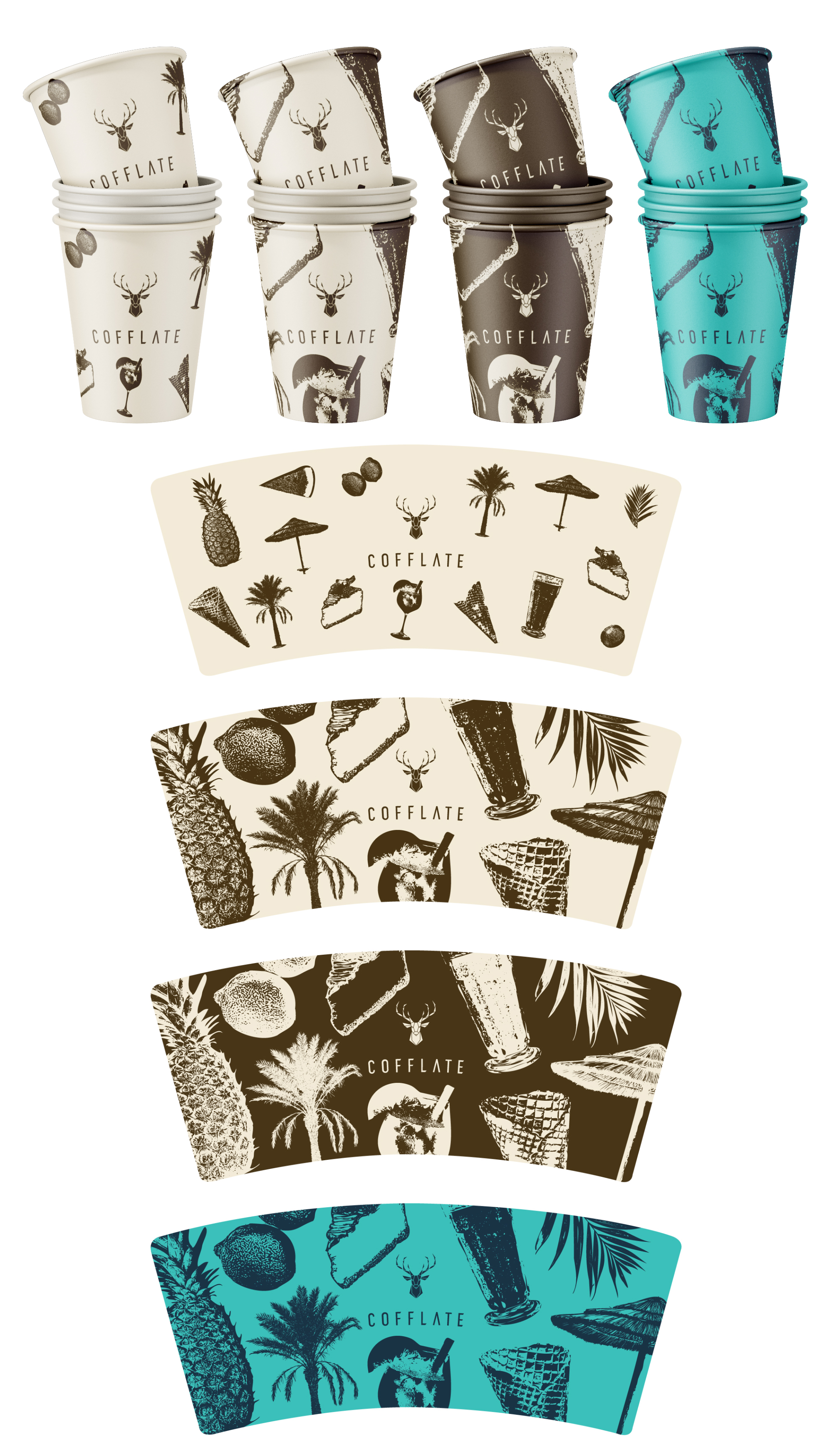 Tasse- und Becher-Design von aliimran für COFFLATE | Design #37288447