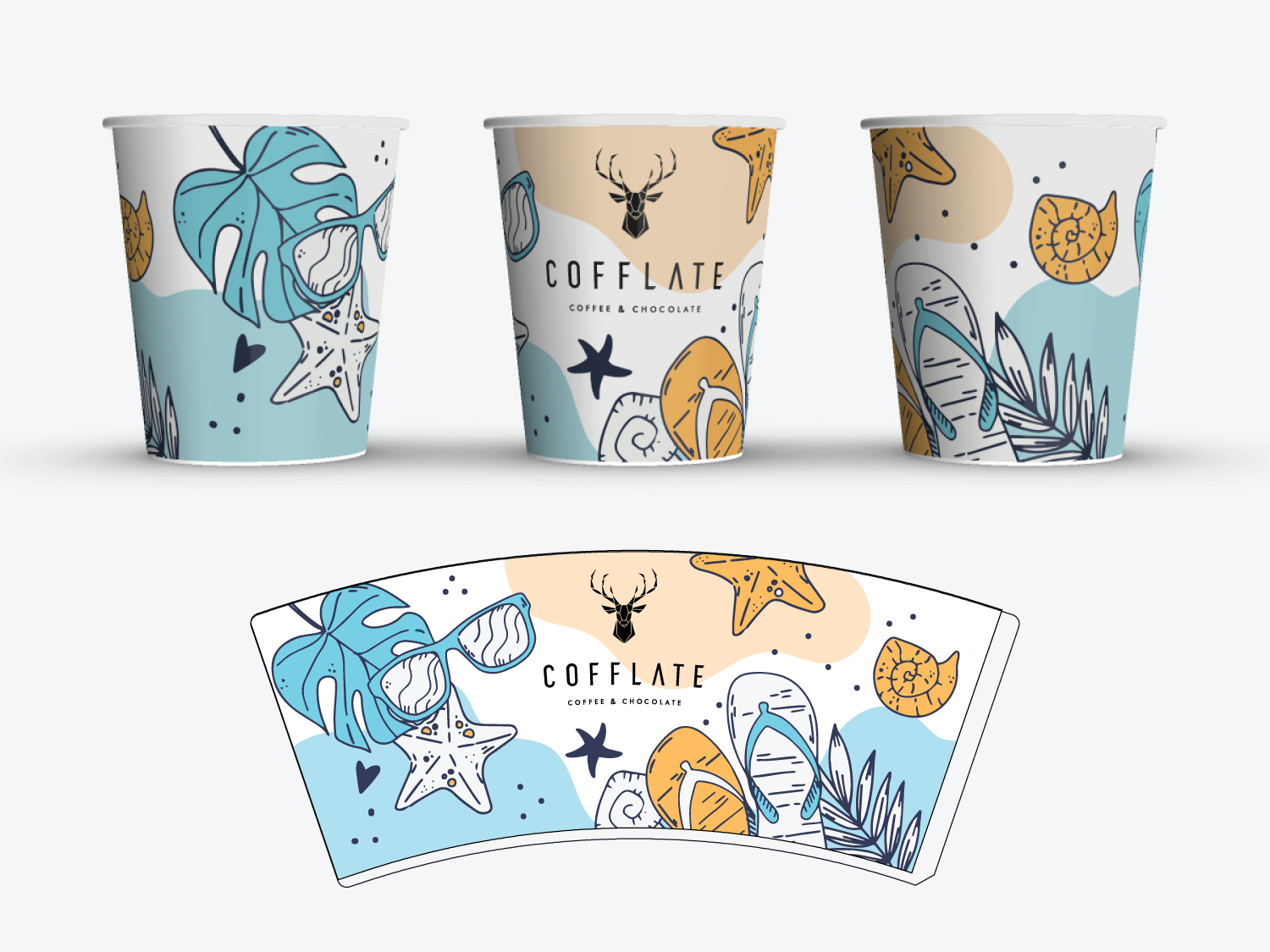 Tasse- und Becher-Design von raphis für COFFLATE | Design #37279686