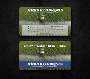 Visitenkarten-Design von jk_studio für Highfield Drone Services | Design: #37278967