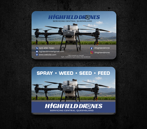 Visitenkarten-Design von jk_studio für Highfield Drone Services | Design: #37283447