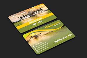 Visitenkarten-Design von DesignerShahadat für Highfield Drone Services | Design: #37281284