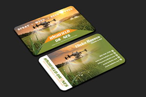 Visitenkarten-Design von DesignerShahadat für Highfield Drone Services | Design: #37281420
