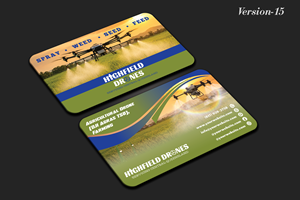Visitenkarten-Design von DesignerShahadat für Highfield Drone Services | Design: #37283191