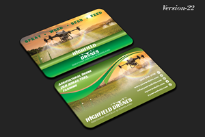 Visitenkarten-Design von DesignerShahadat für Highfield Drone Services | Design: #37284572