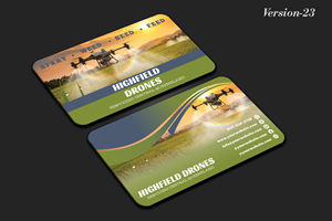 Visitenkarten-Design von DesignerShahadat für Highfield Drone Services | Design: #37287094