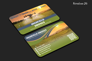 Visitenkarten-Design von DesignerShahadat für Highfield Drone Services | Design: #37295783