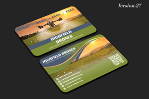 Visitenkarten-Design von DesignerShahadat für Highfield Drone Services | Design: #37295810
