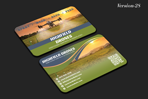 Visitenkarten-Design von DesignerShahadat für Highfield Drone Services | Design: #37295833