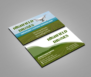 Visitenkarten-Design von Creations Box 2015 für Highfield Drone Services | Design: #37281493