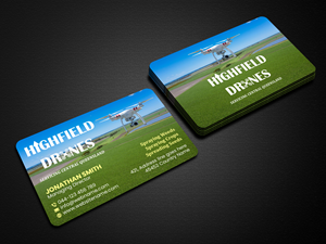 Visitenkarten-Design von Creations Box 2015 für Highfield Drone Services | Design: #37281494