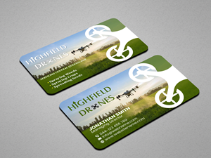 Visitenkarten-Design von Creations Box 2015 für Highfield Drone Services | Design: #37281495