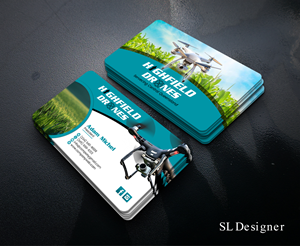 Visitenkarten-Design von SL Designer für Highfield Drone Services | Design: #37279235