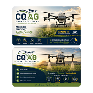 Business Card Design by rainbowmagic2017 for Highfield Drone Services | Design #37283085