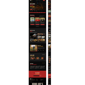 Shopify Design by Excellent Web Solutions for Hobo Joes BBQ | Design: #37299475