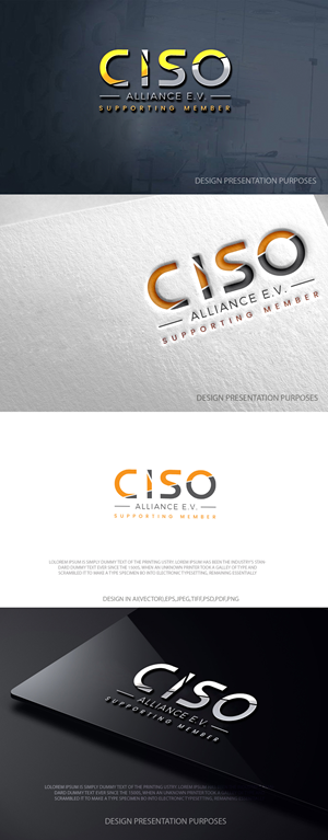 Logo Design by zebronicgraphic for CISO Alliance e.V. | Design: #37283416
