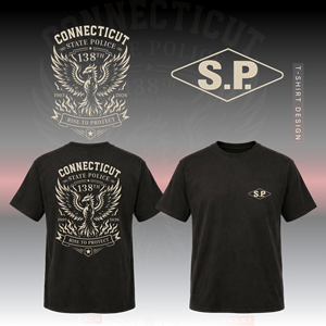 Connecticut State Police Tshirt design