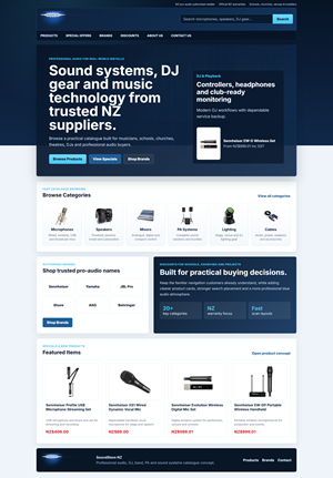 Web Design by CaptainZZ for this project | Design: #37319377