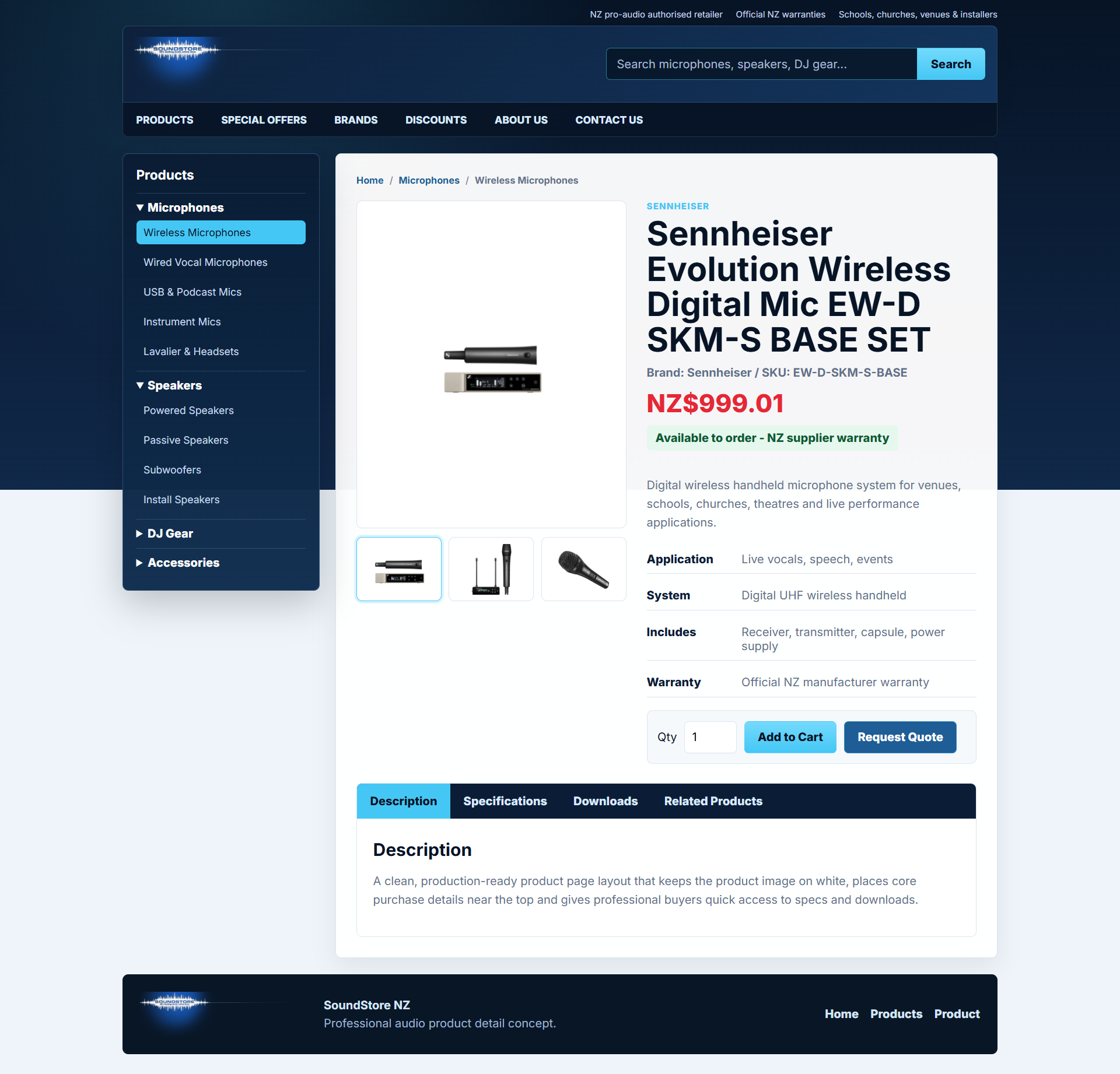 Web Design by CaptainZZ for this project | Design #37319384