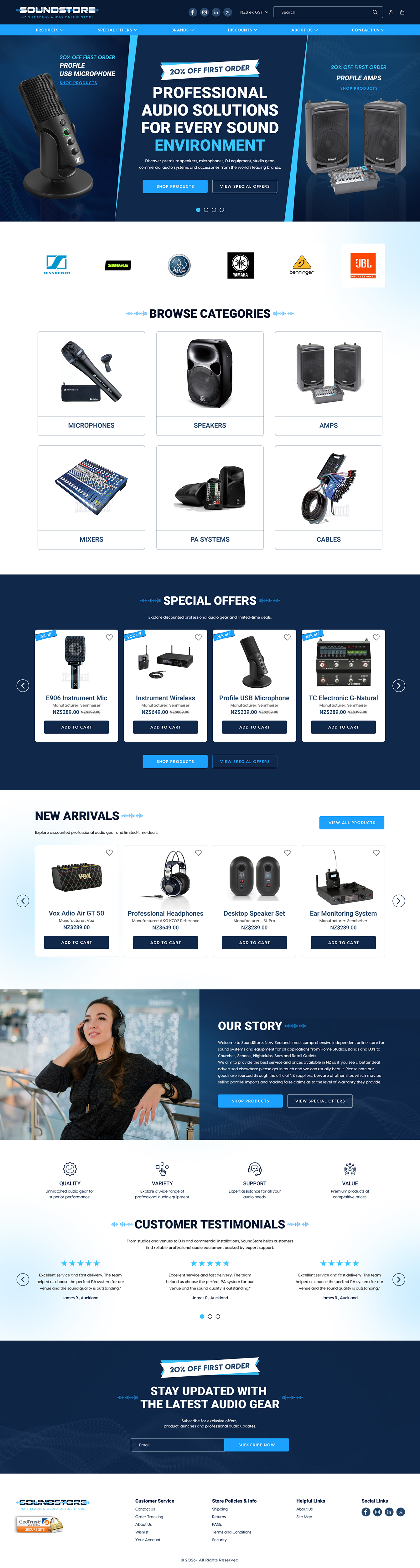 Web Design by IDesign1606 for this project | Design #37322626
