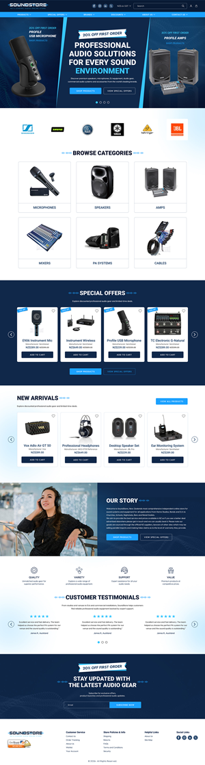 Web Design by IDesign1606 for this project | Design: #37322626
