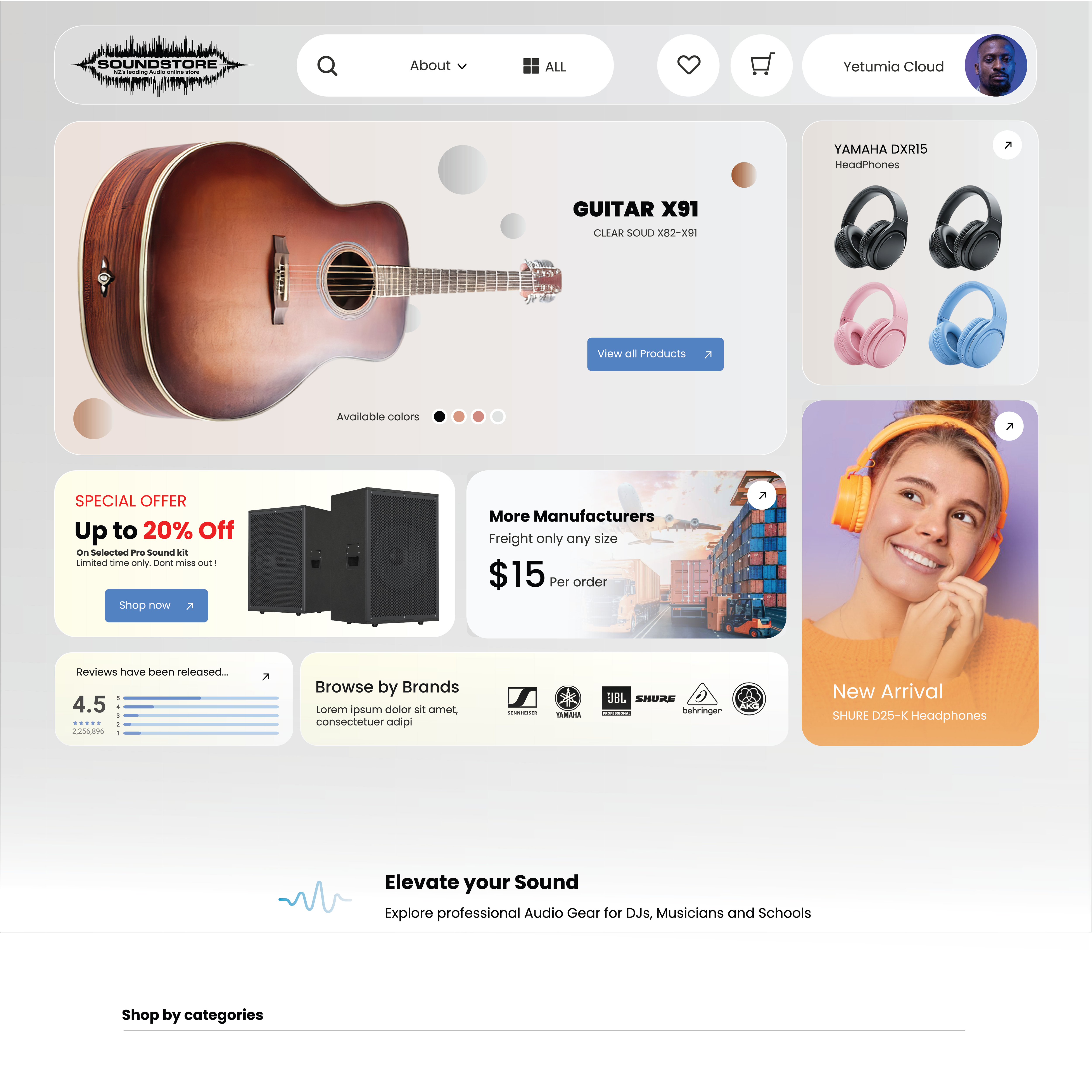 Web Design by Yetumia for this project | Design #37319356
