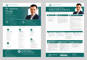 Flyer-Design von Abhinav | Creative Artist für Anthony Clough | Design: #37302207
