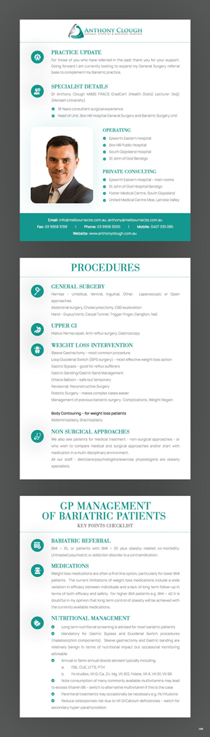 Flyer-Design von pb für Anthony Clough | Design: #37292235